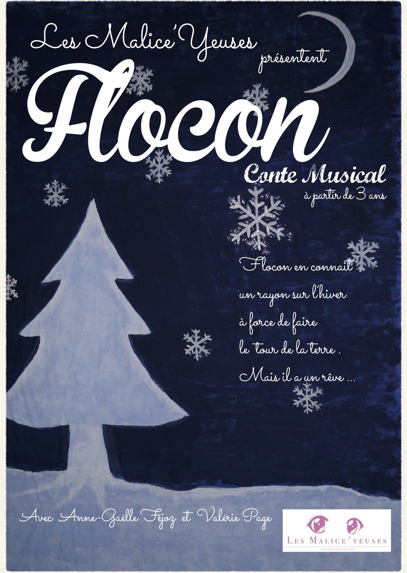 Affiche flocon jpeg