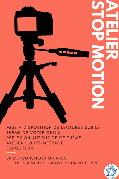 Atelier stop motion theme au choix