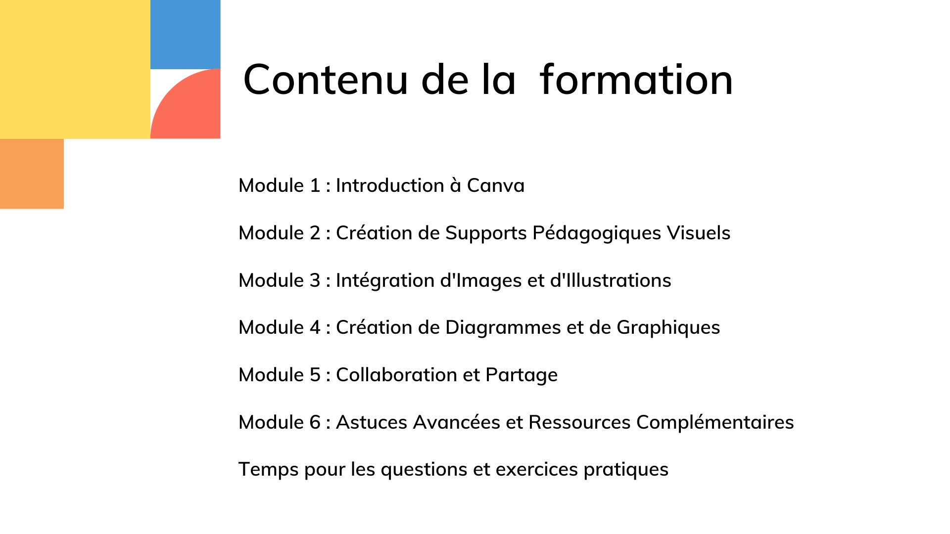 Formation Canva